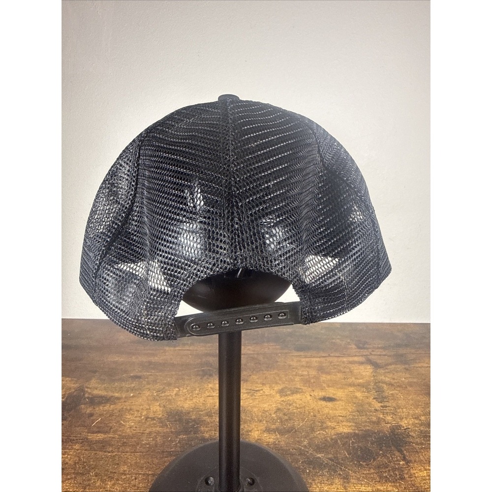 Vintage 1980s Hard Rock Cafe Cancun Foam Trucker Hat Neon Puff Print Corded NEW - Picture 4 of 7